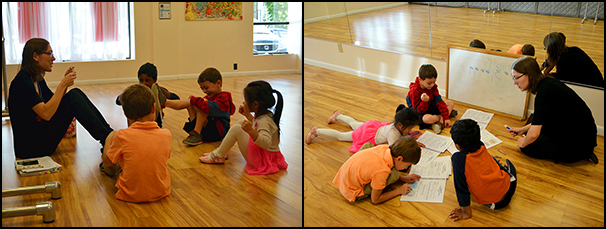 Preschool Music Class 1 - Photo by Chelsea Schadewald